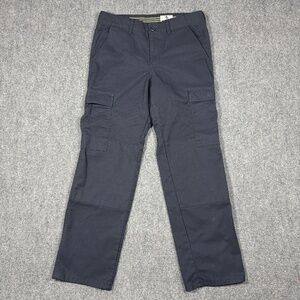 VF Imagewear Pants Men Medium 32x32 Navy Blue Cargo Uniform Workwear 0164